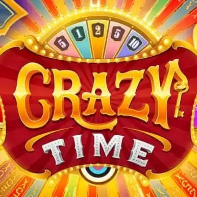 Crazy Time logo – Live Dealer by Evolution at Alf Casino