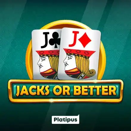 Official Table Games logo: Jacks or Better by Platipus at Alf Casino