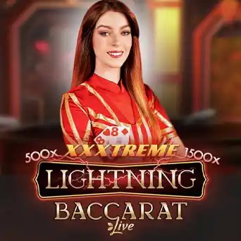 Play the Lightning Baccarat slot by Evolution on Alf Casino