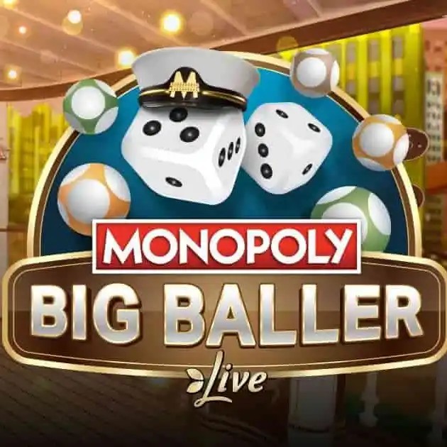 MONOPOLY Big Baller logo by Evolution Alf Casino