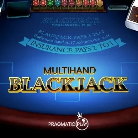 Multihand Blackjack logo by Pragmatic Play at Alf Casino