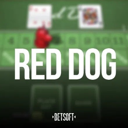Red Dog logo – Table Games by Betsoft Gaming at Alf Casino
